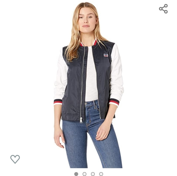 levi's varsity bomber jacket